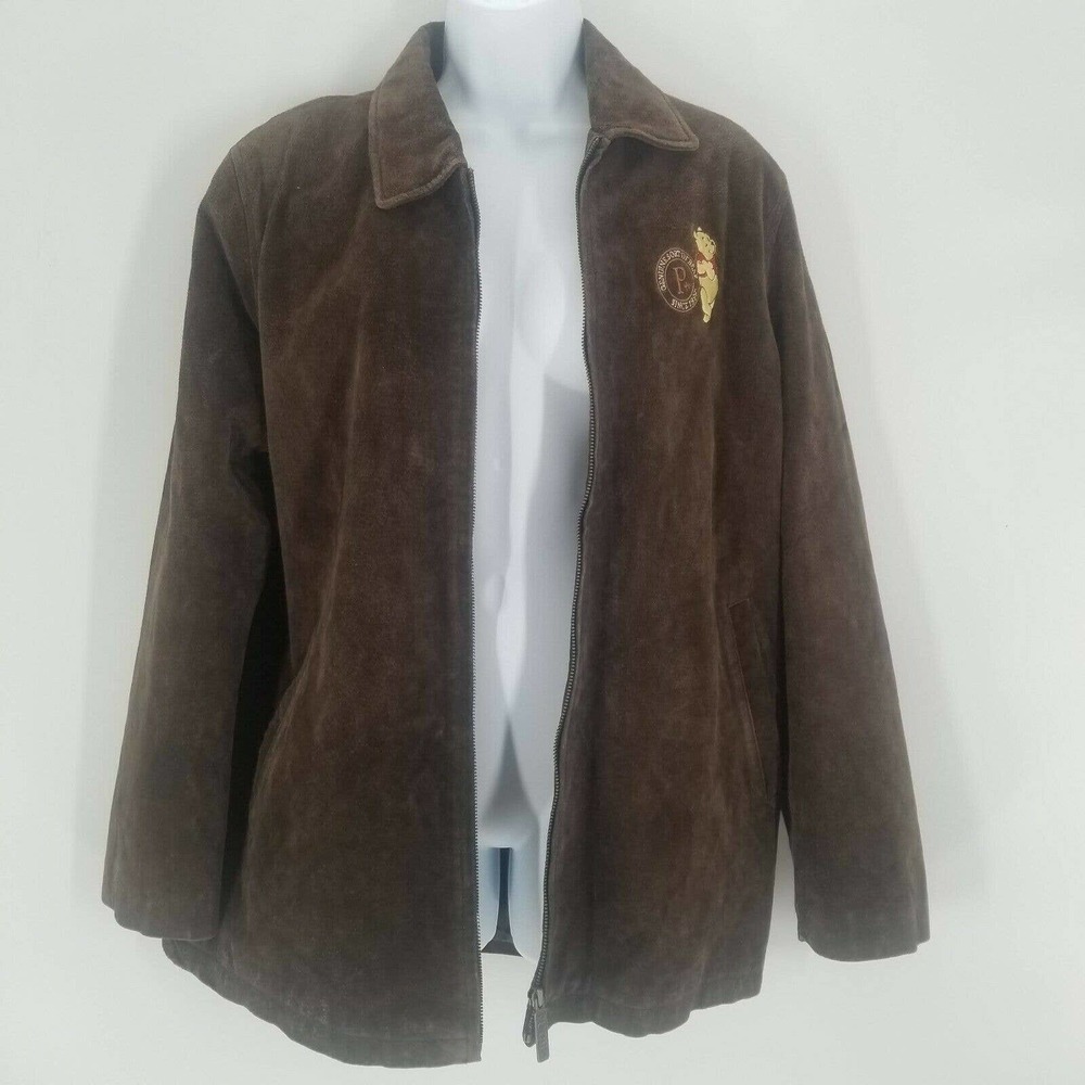 Vintage Disney Store Winnie The Pooh Suede Jacket - image 2